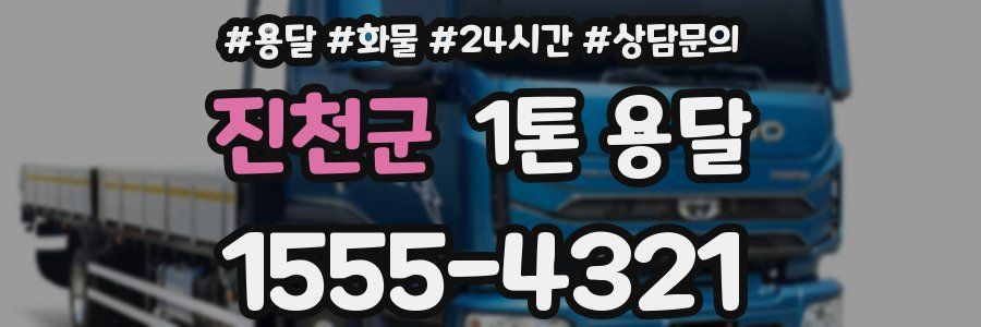 진천군 1톤 용달