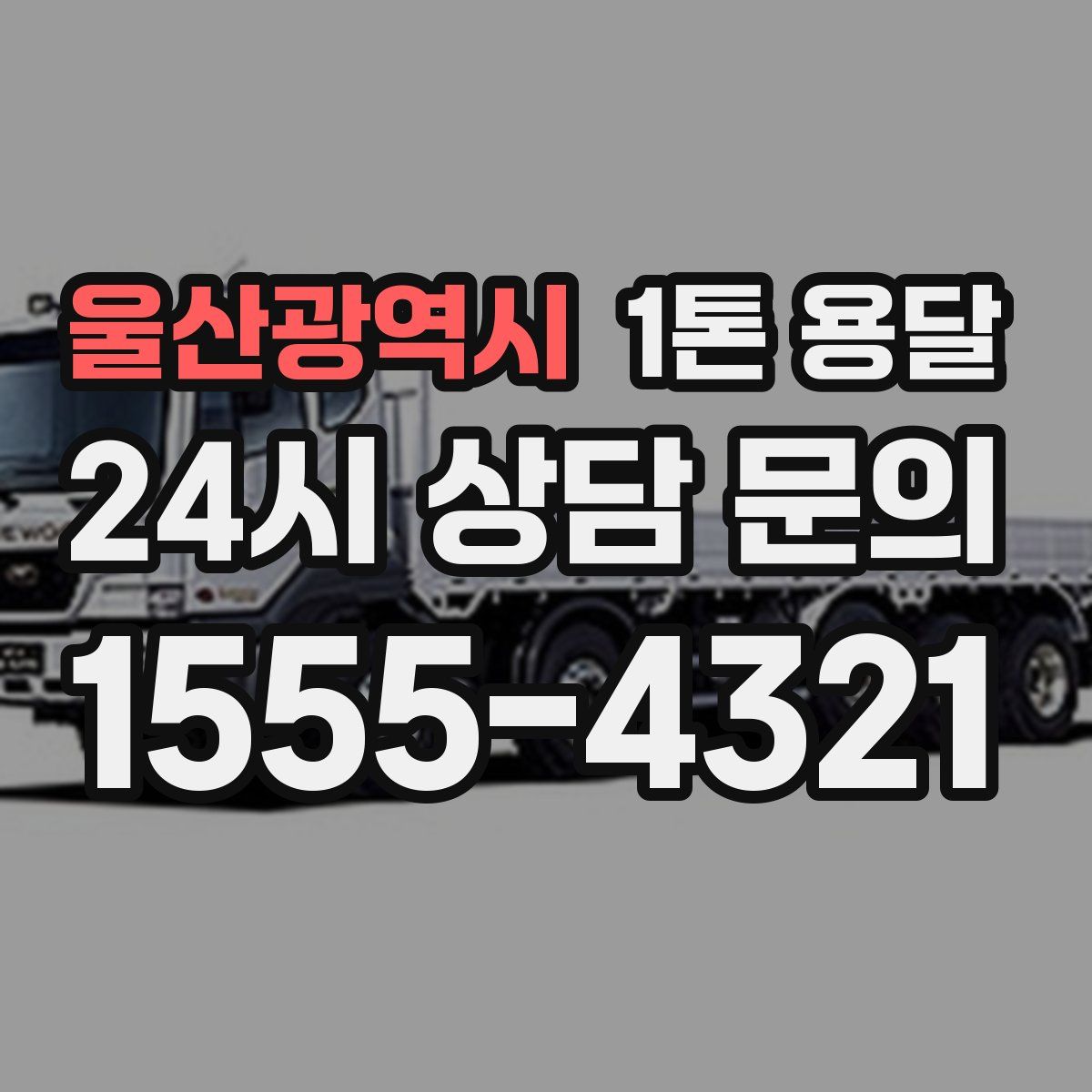 울산광역시 1톤 용달