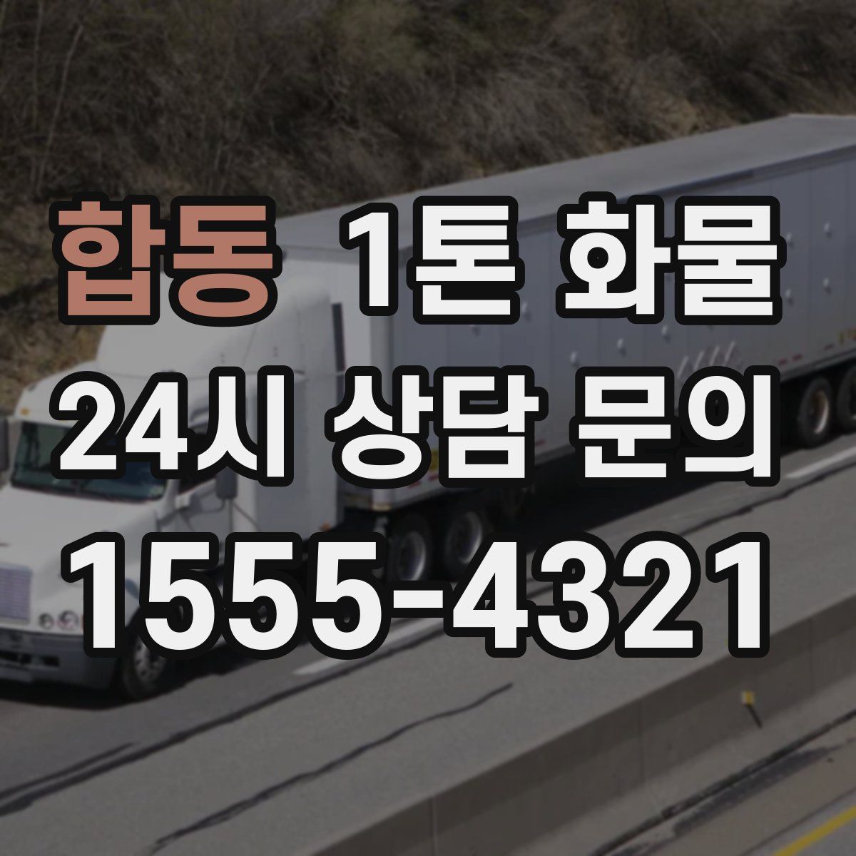 합동 1톤 화물
