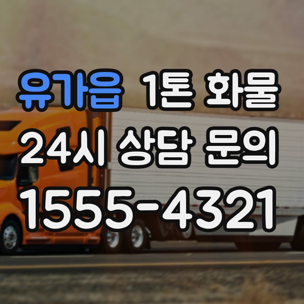 유가읍 1톤 화물