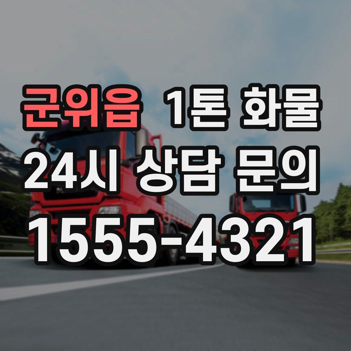 군위읍 1톤 화물