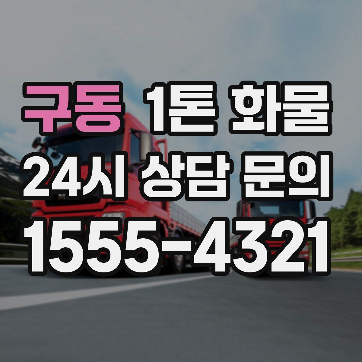 구동 1톤 화물