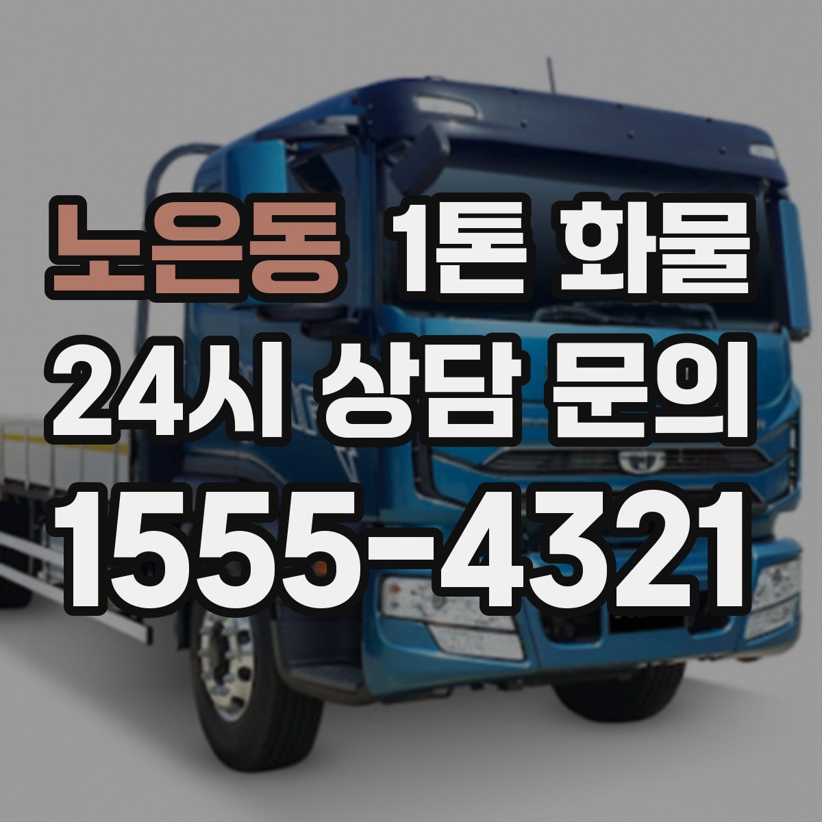 노은동 1톤 화물