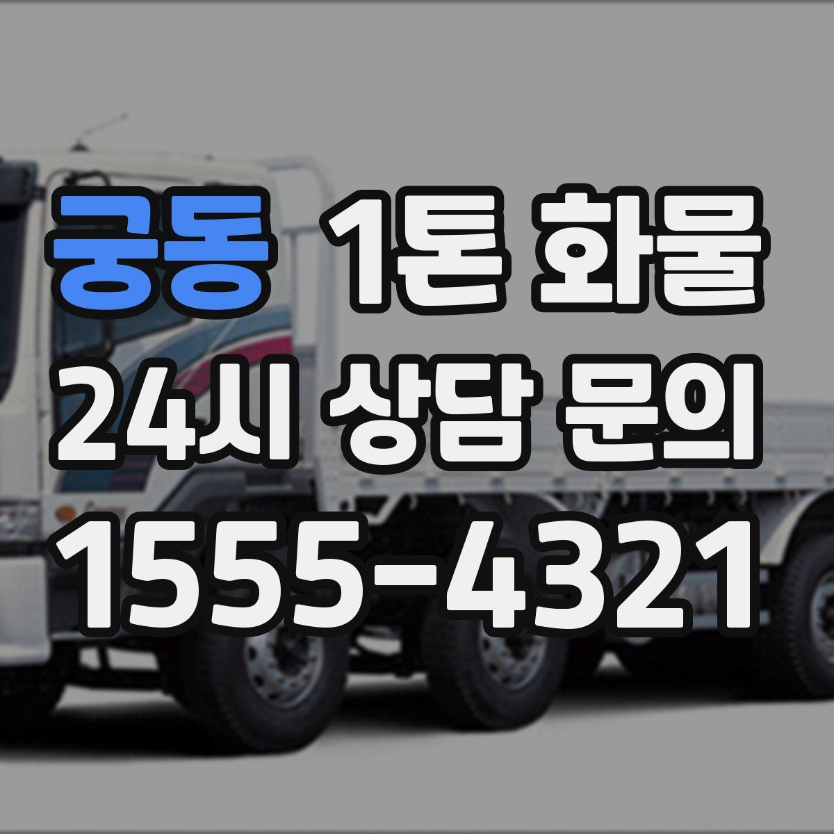 궁동 1톤 화물