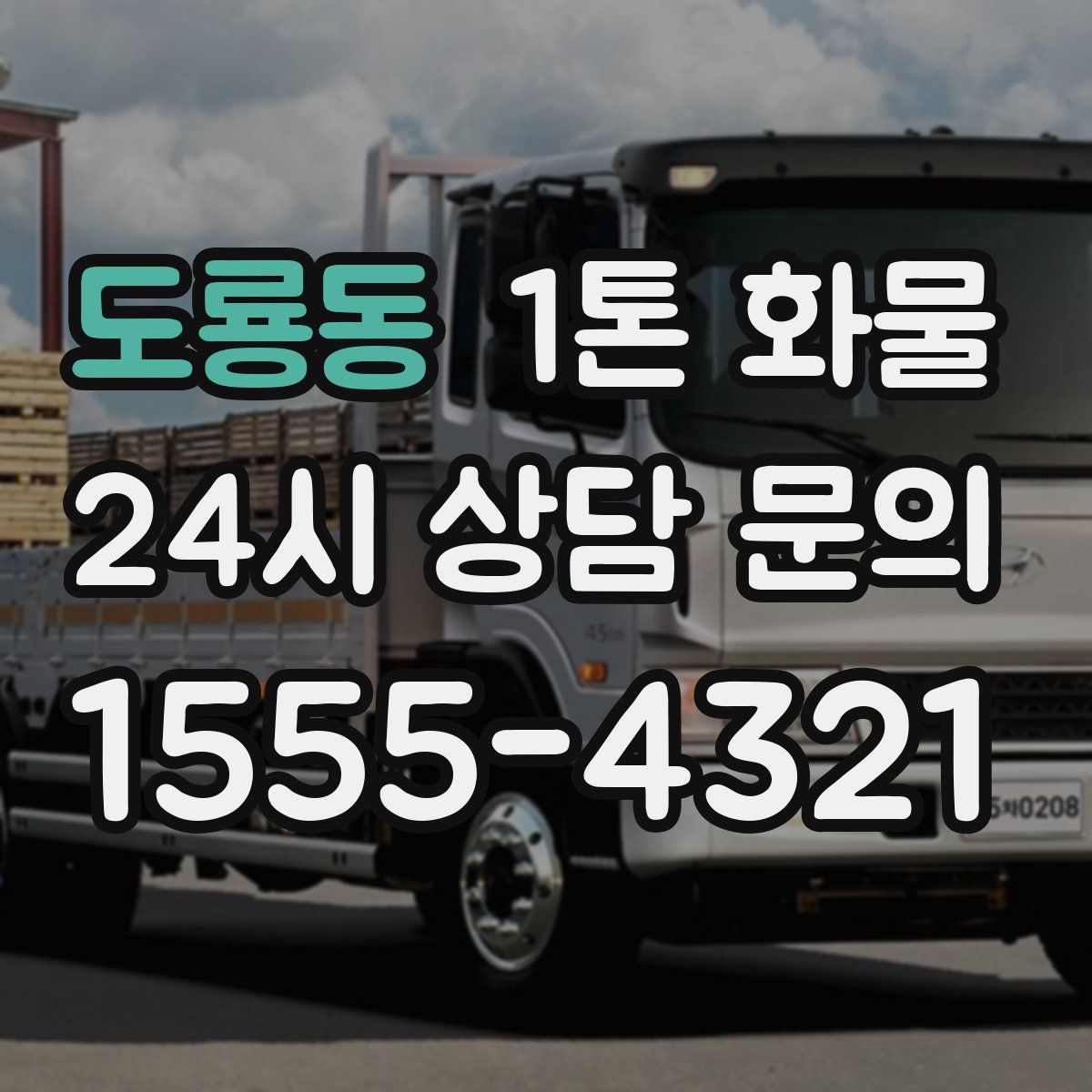 도룡동 1톤 화물