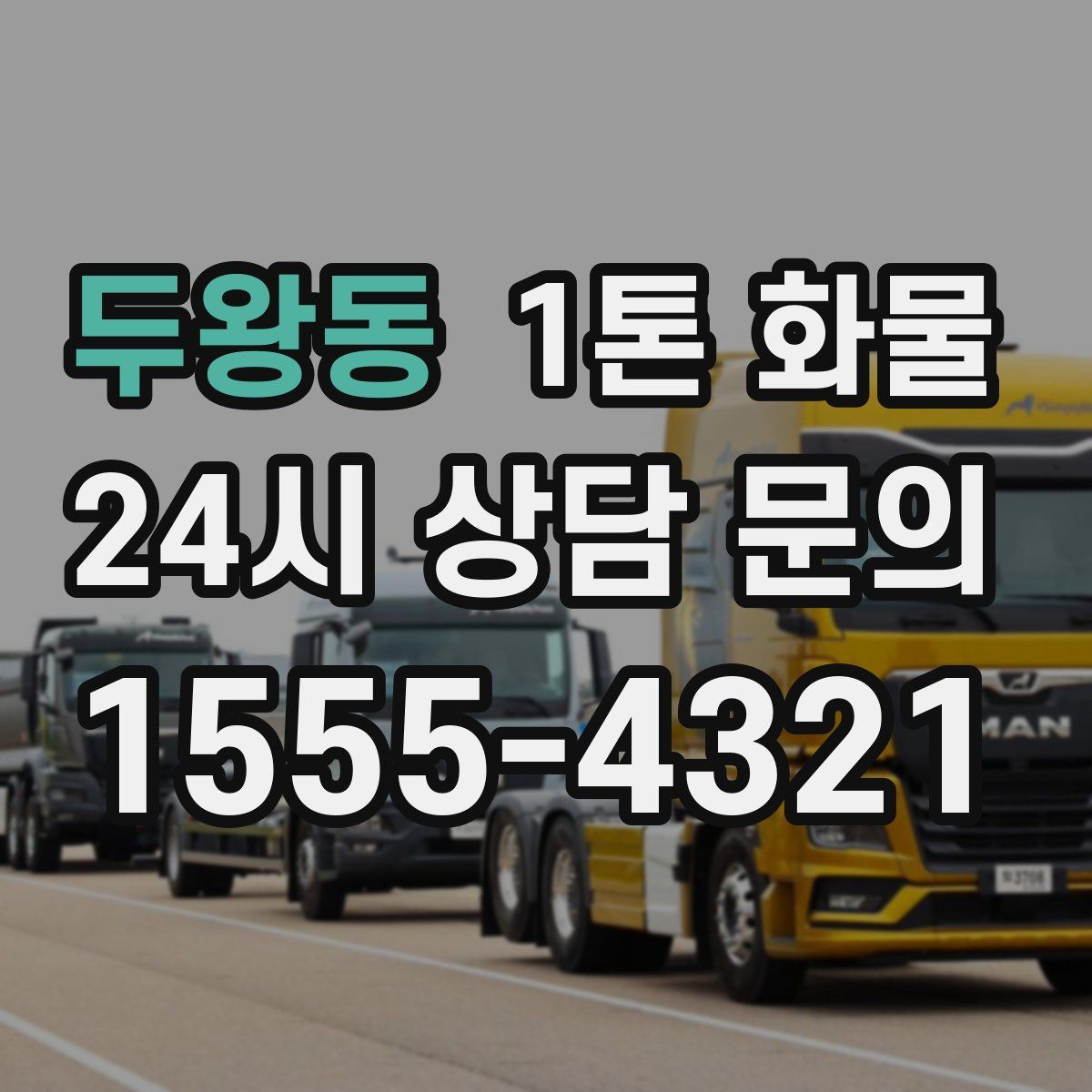 두왕동 1톤 화물