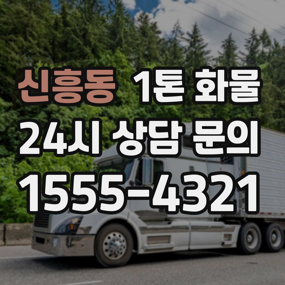 신흥동 1톤 화물