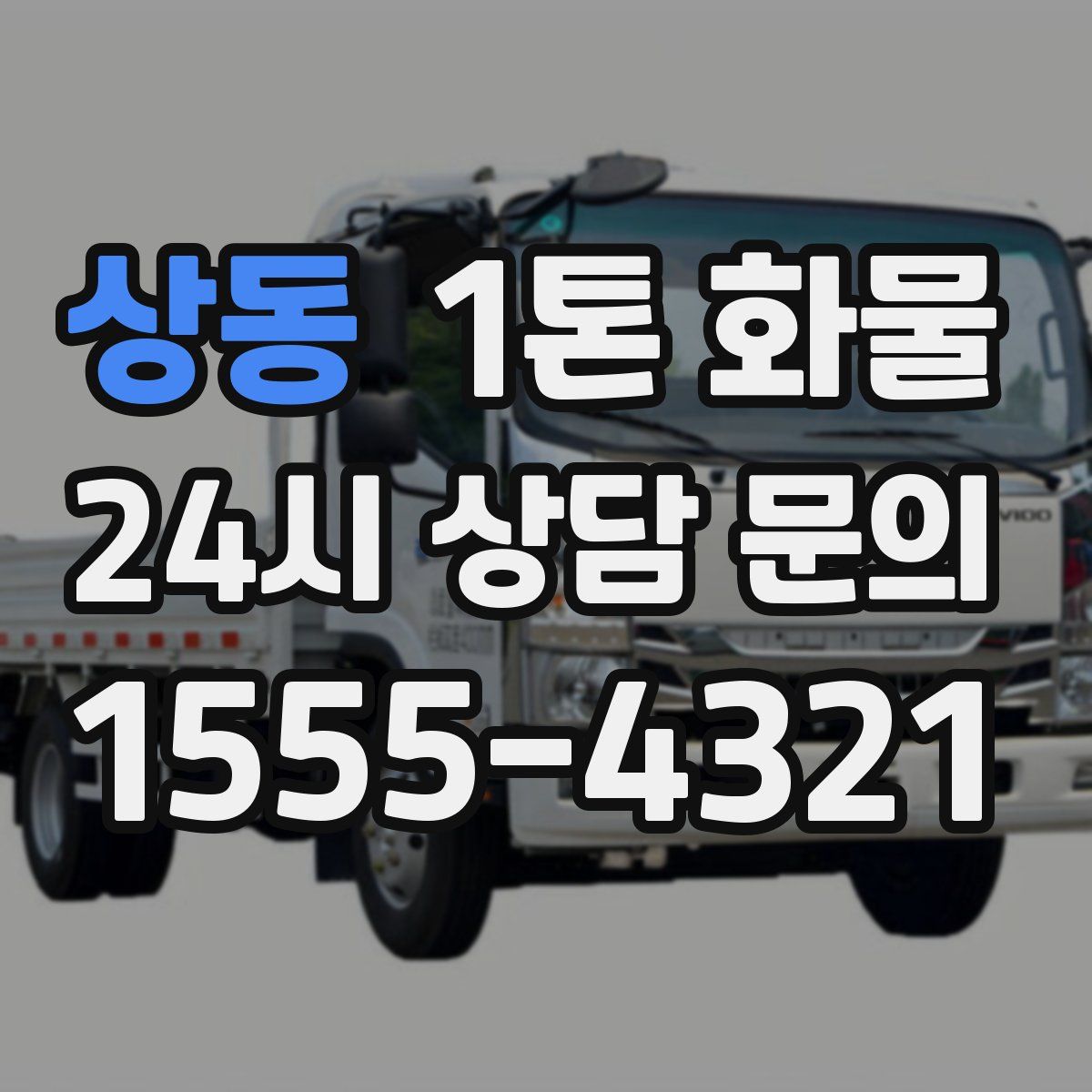 상동 1톤 화물