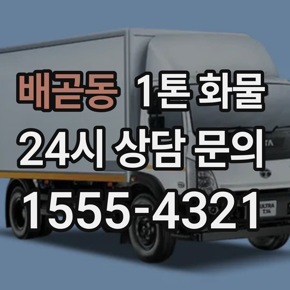 배곧동 1톤 화물