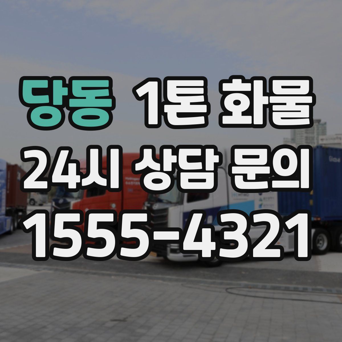 당동 1톤 화물