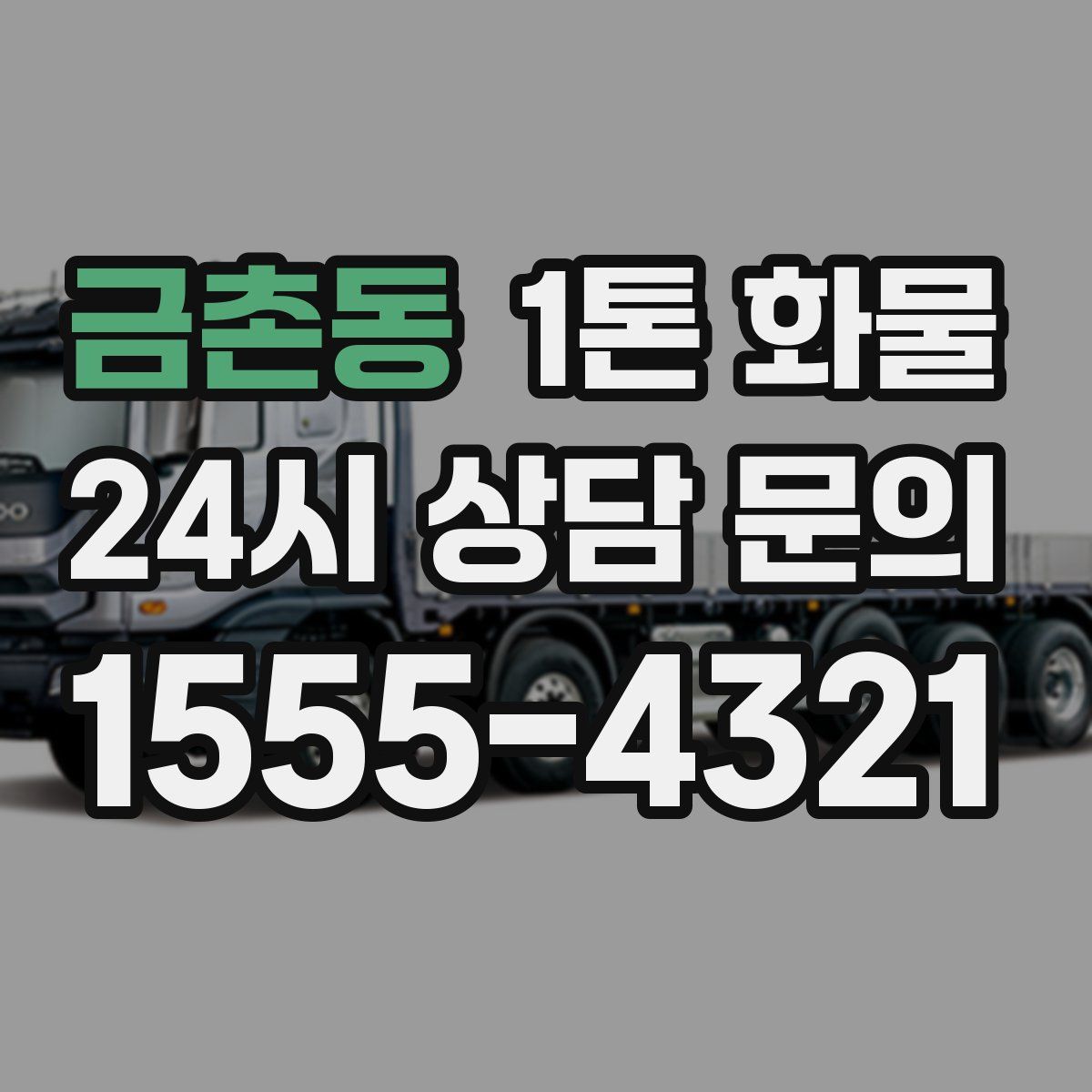 금촌동 1톤 화물