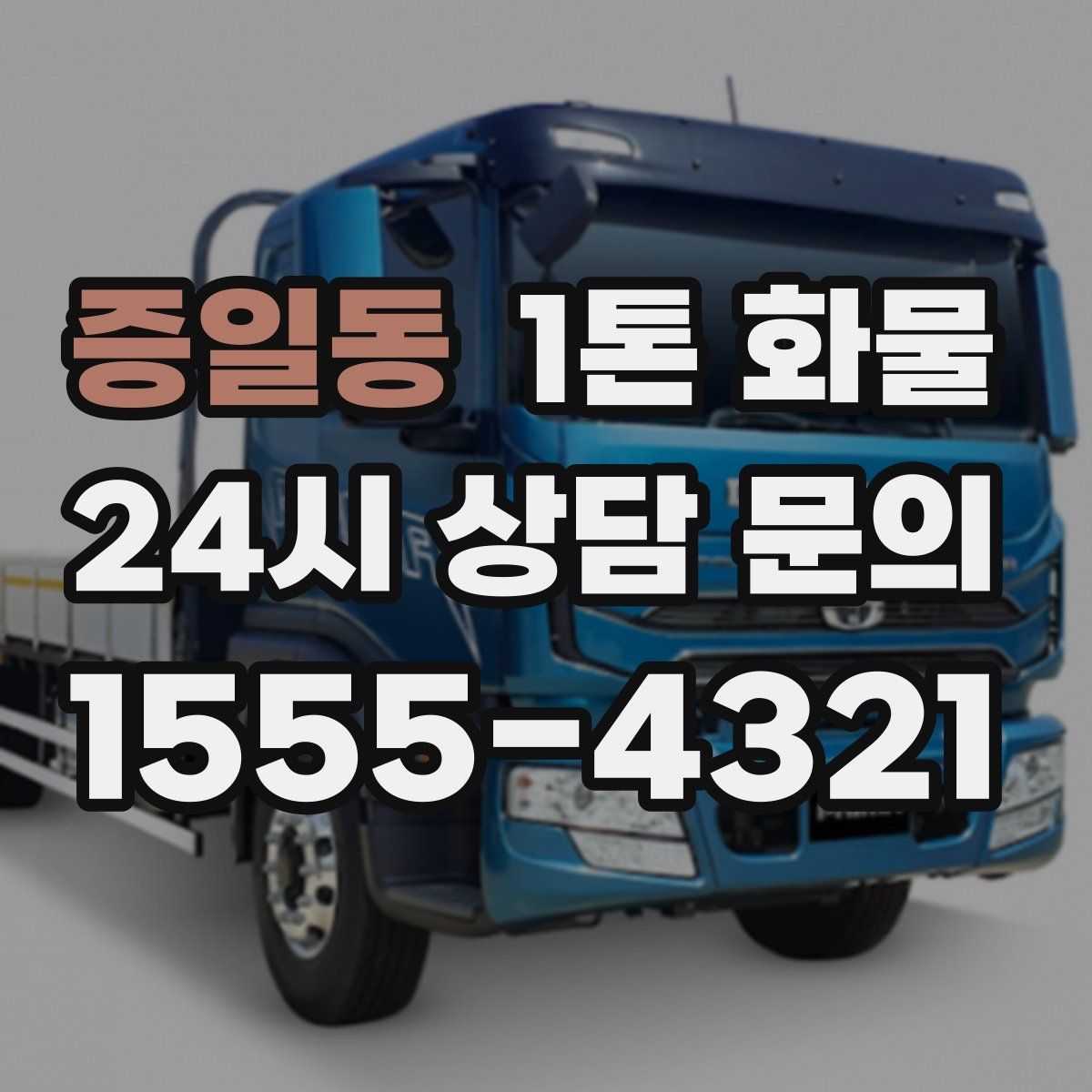 증일동 1톤 화물