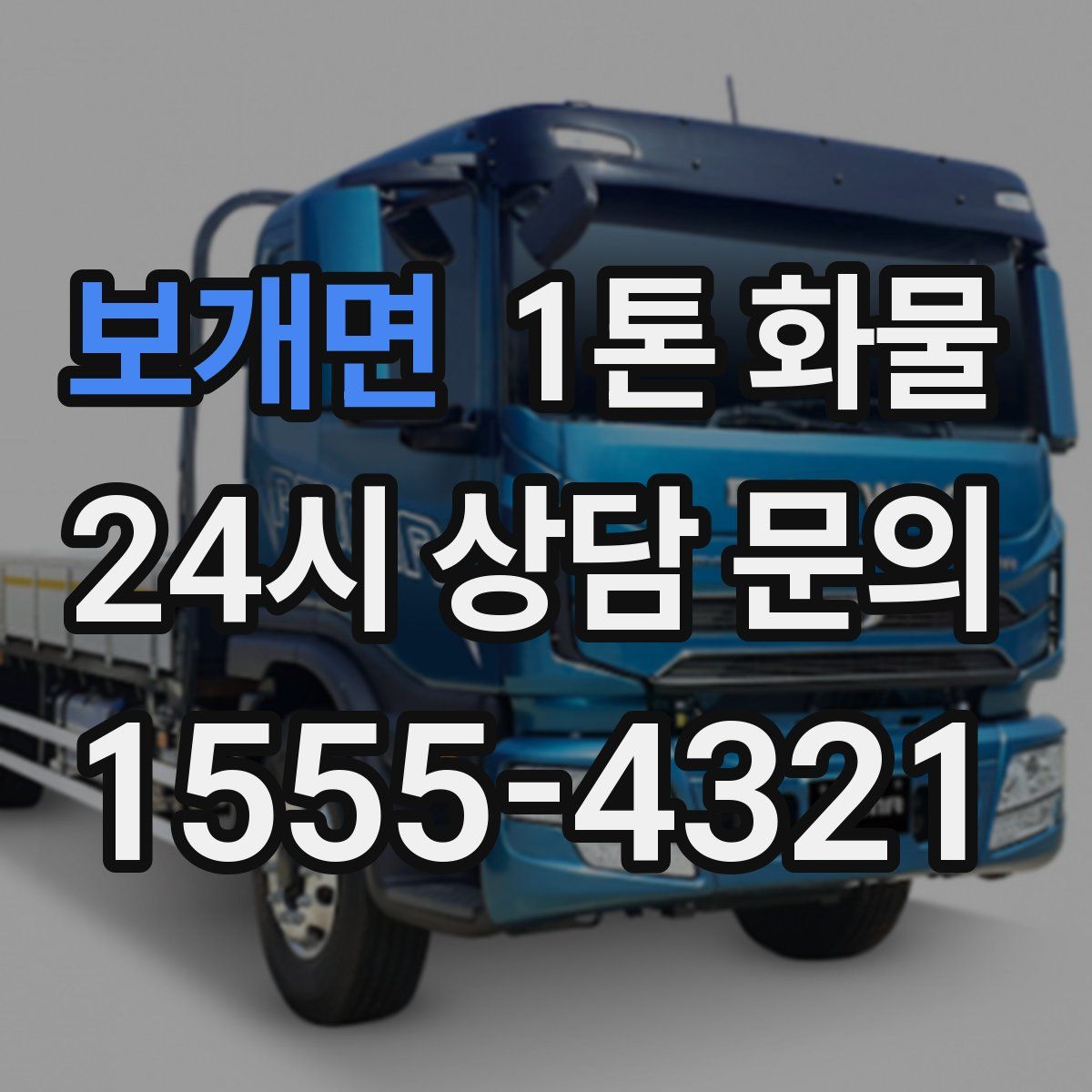 보개면 1톤 화물