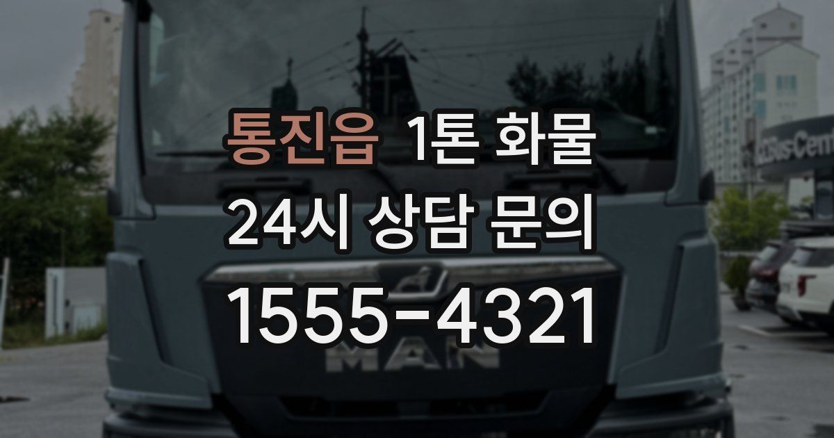 통진읍 1톤 화물