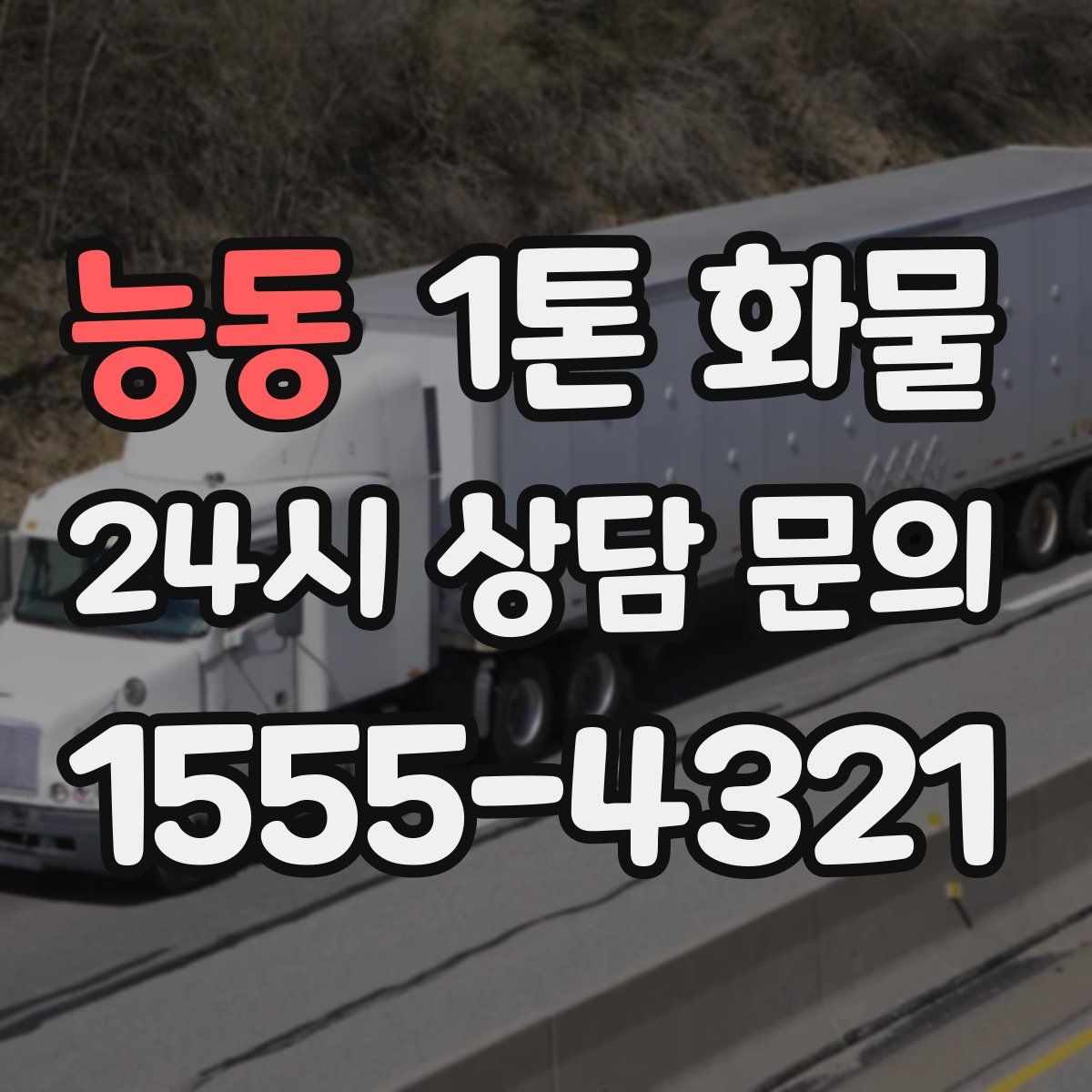 능동 1톤 화물