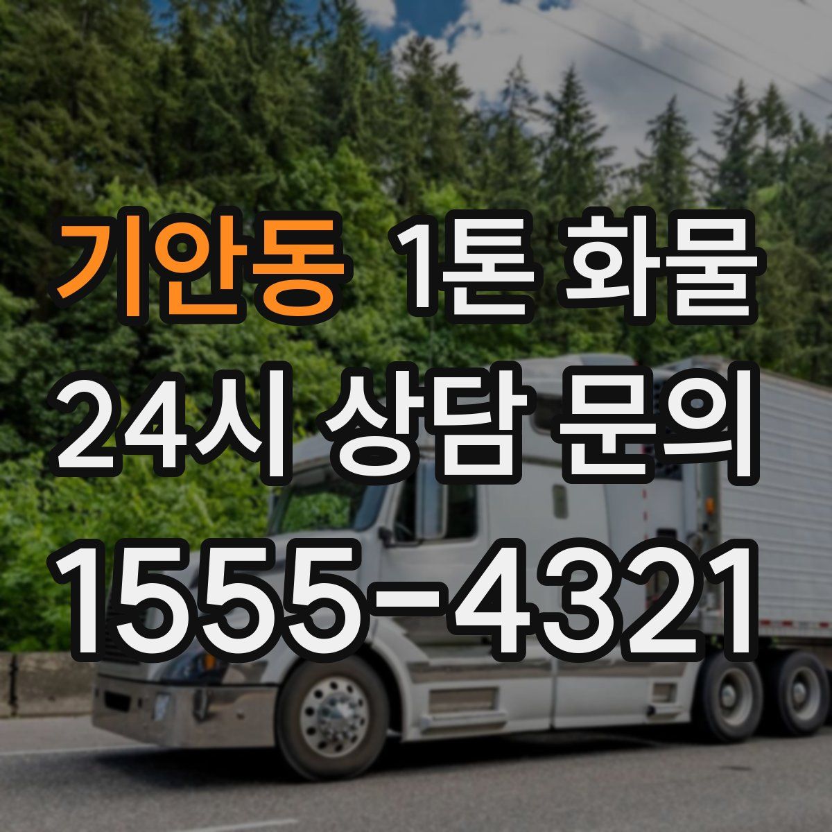 기안동 1톤 화물