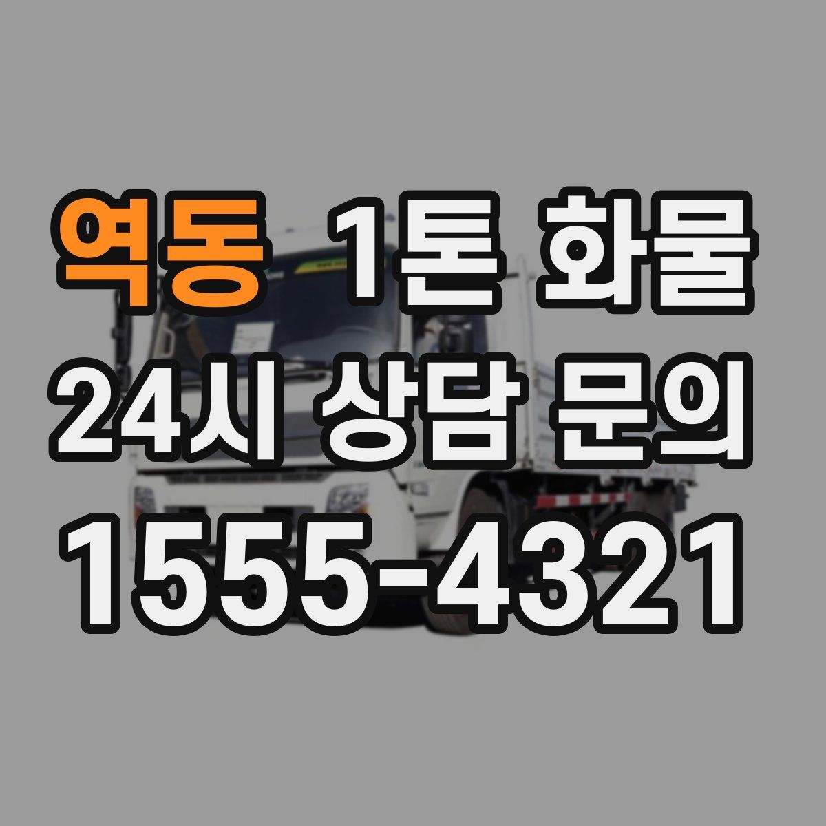 역동 1톤 화물