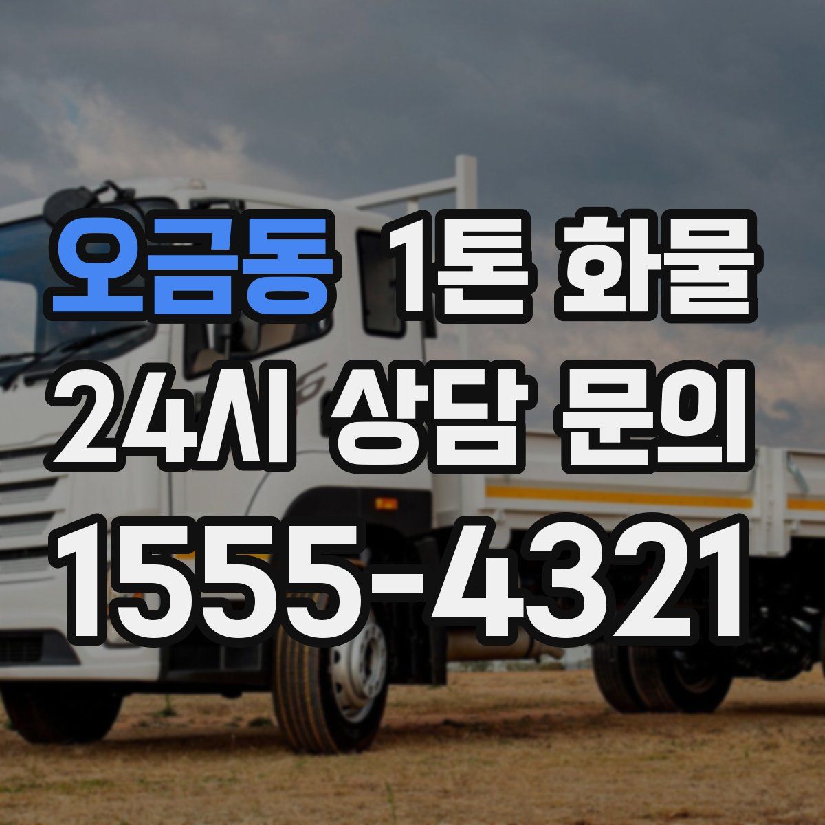 오금동 1톤 화물