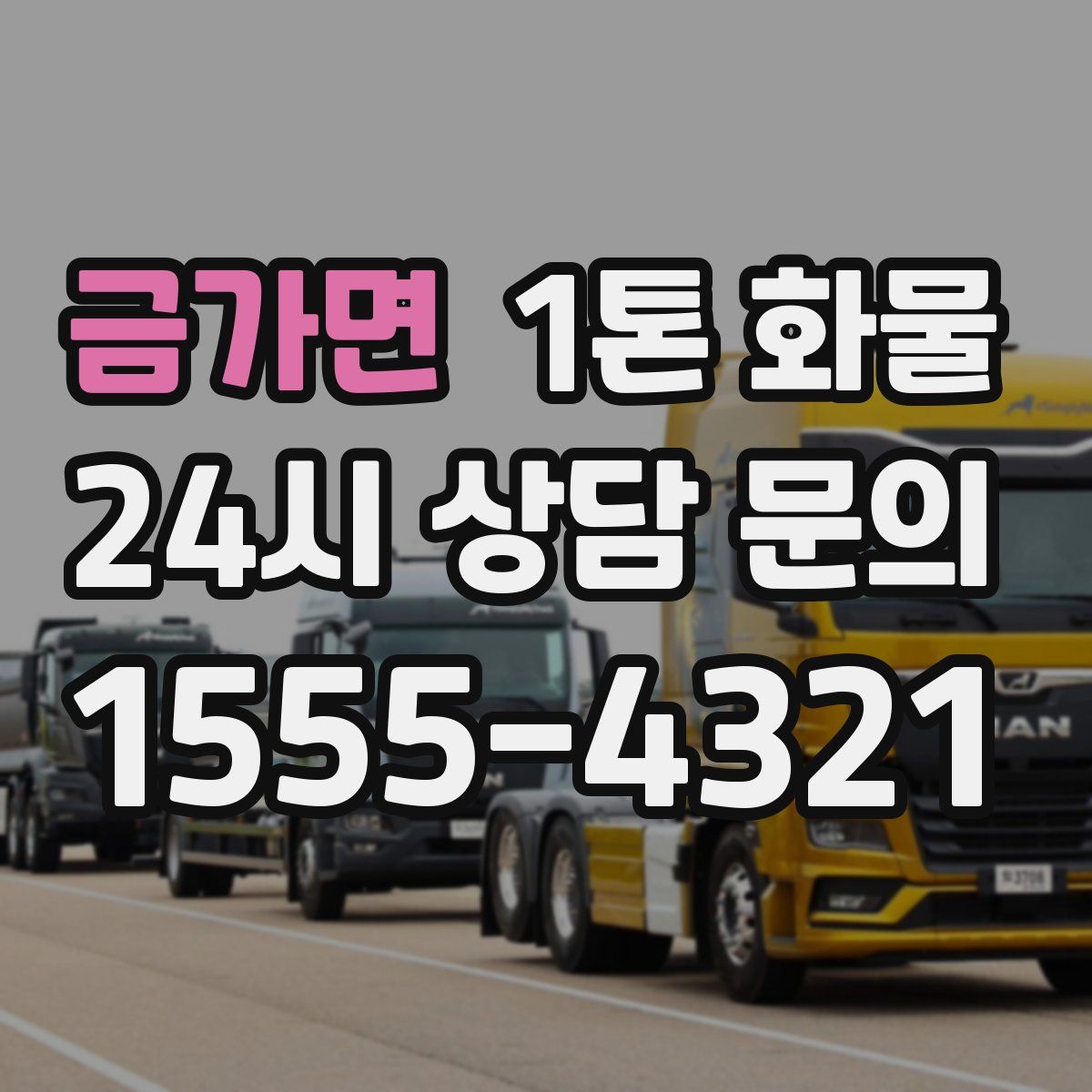 금가면 1톤 화물