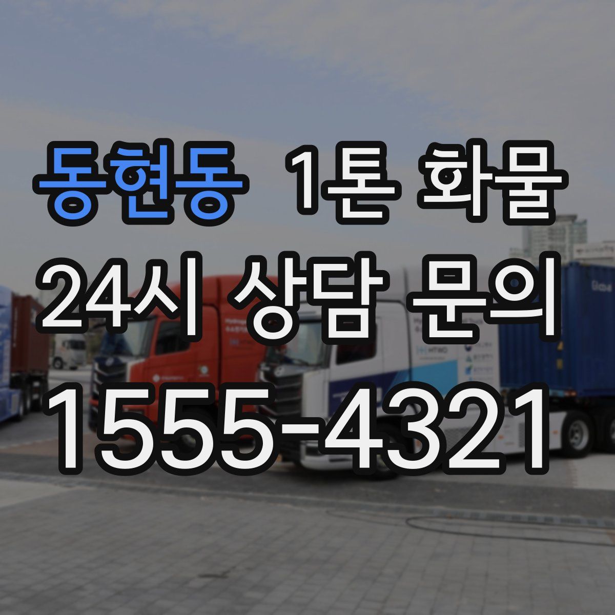 동현동 1톤 화물
