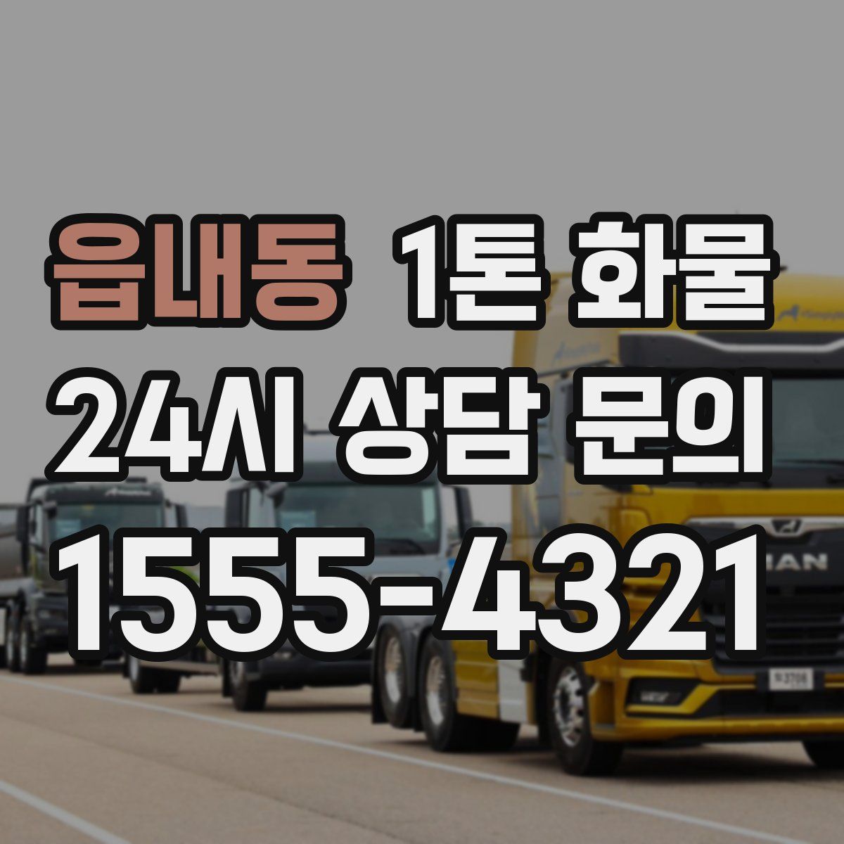 읍내동 1톤 화물