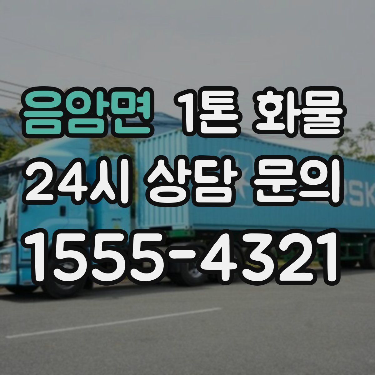 음암면 1톤 화물
