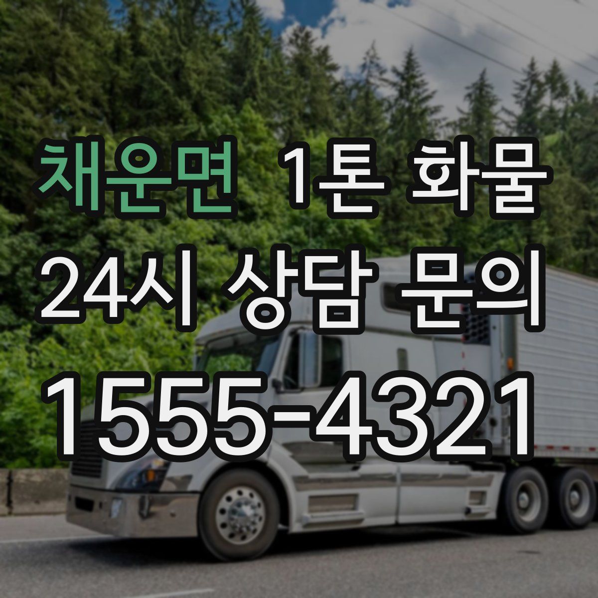 채운면 1톤 화물