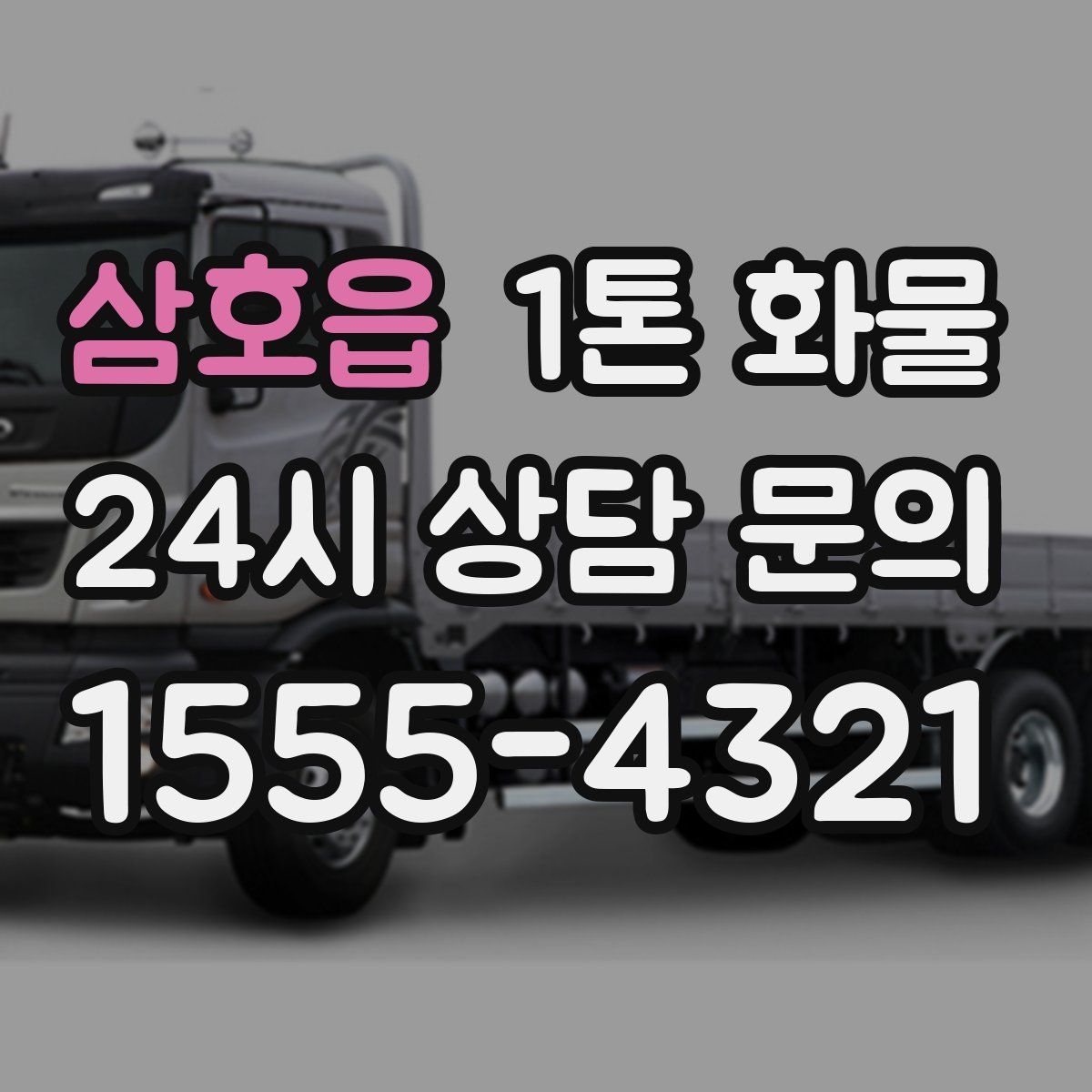 삼호읍 1톤 화물