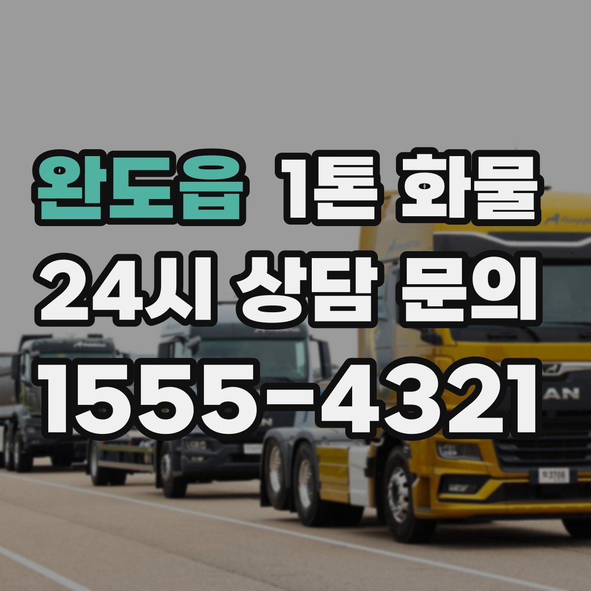 완도읍 1톤 화물