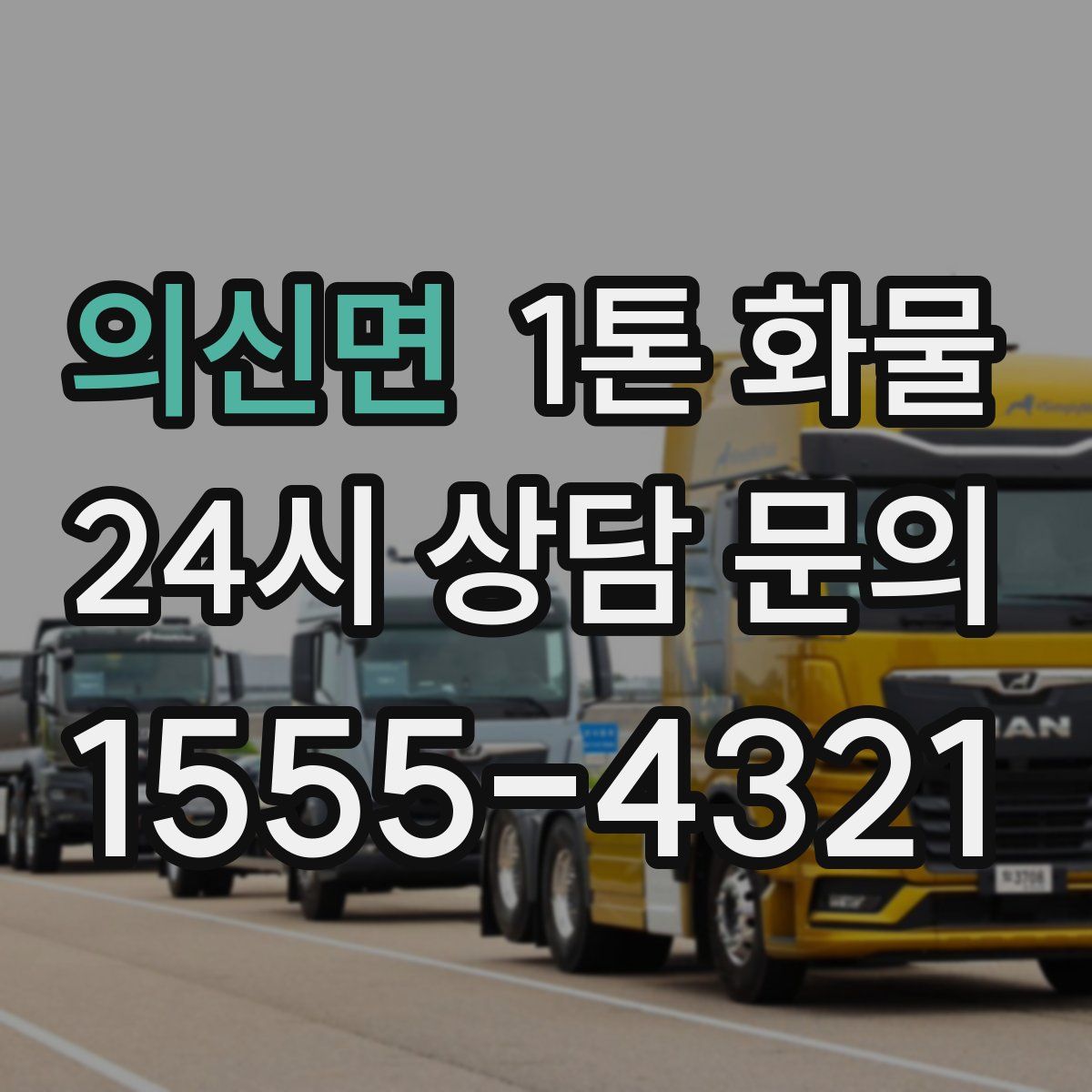 의신면 1톤 화물