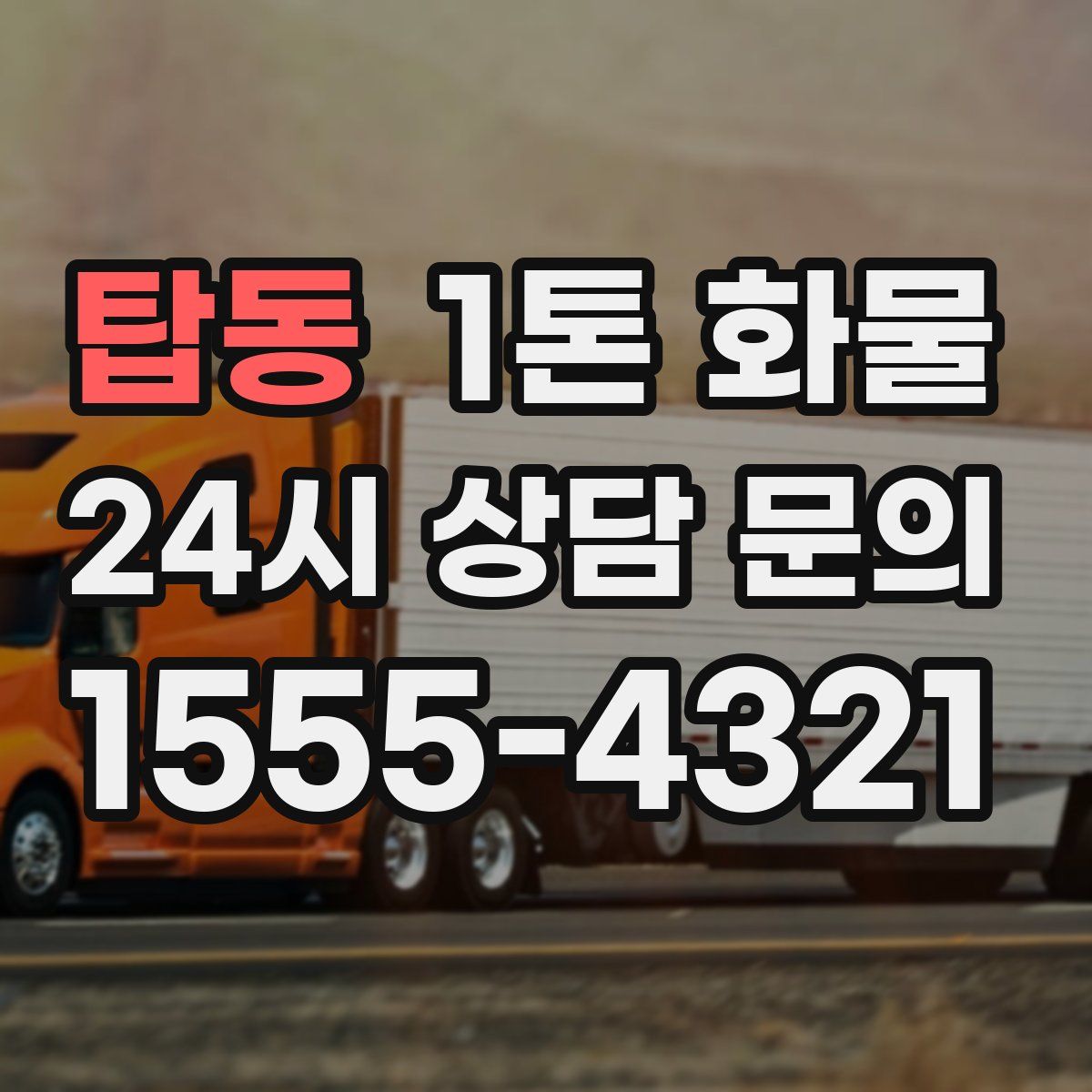 탑동 1톤 화물