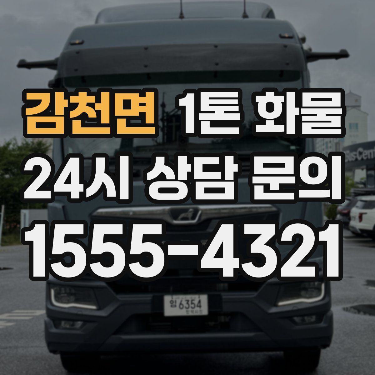 감천면 1톤 화물