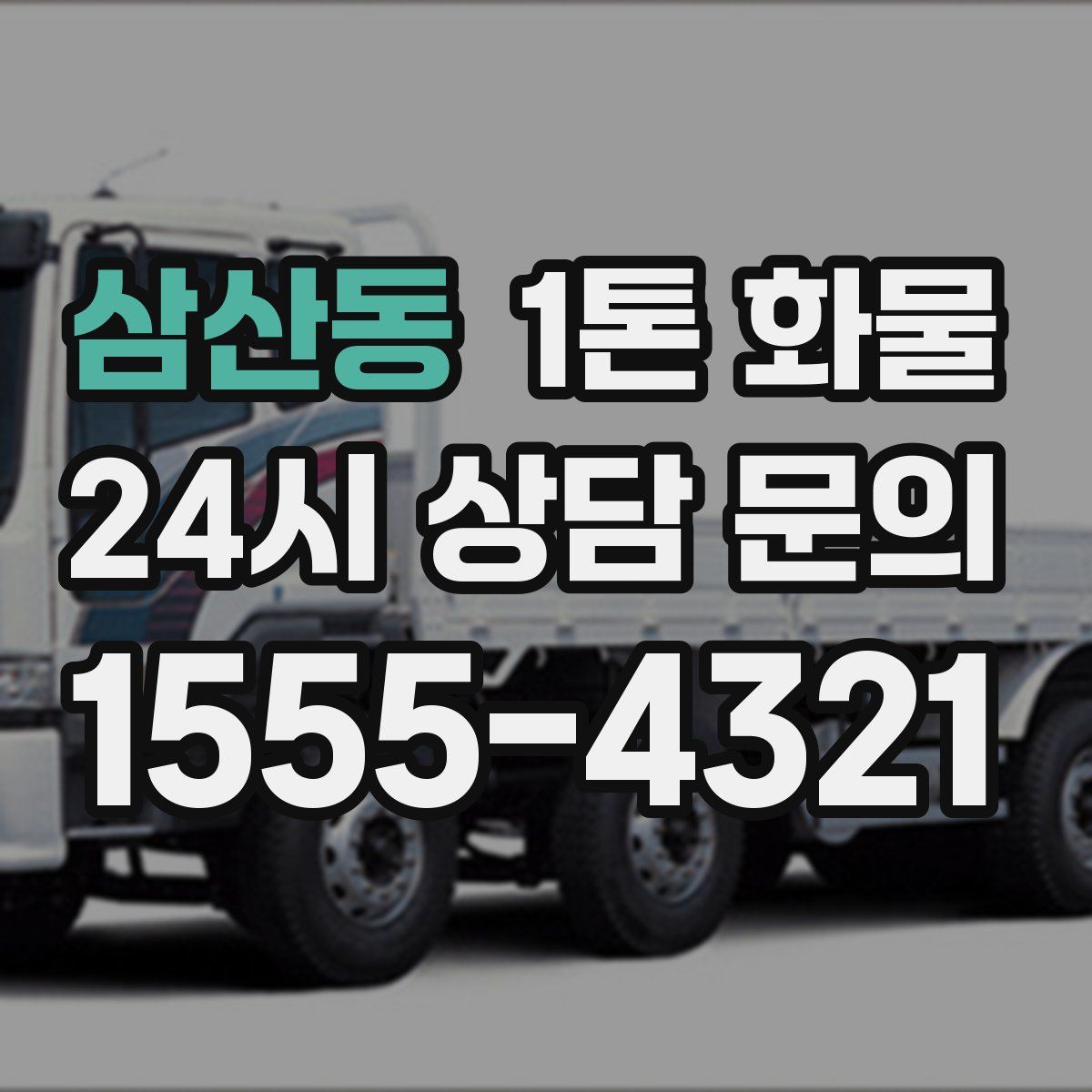 삼산동 1톤 화물