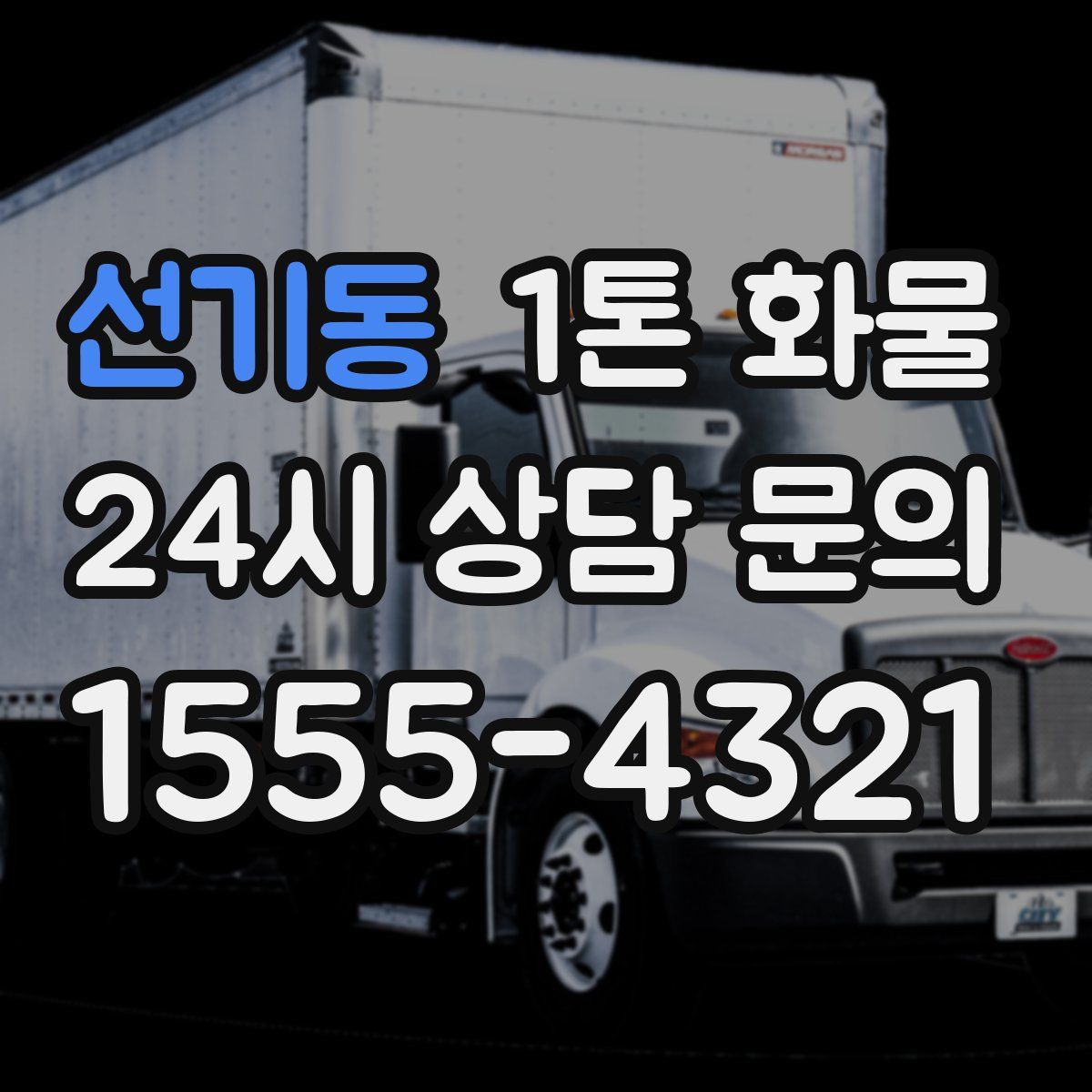 선기동 1톤 화물