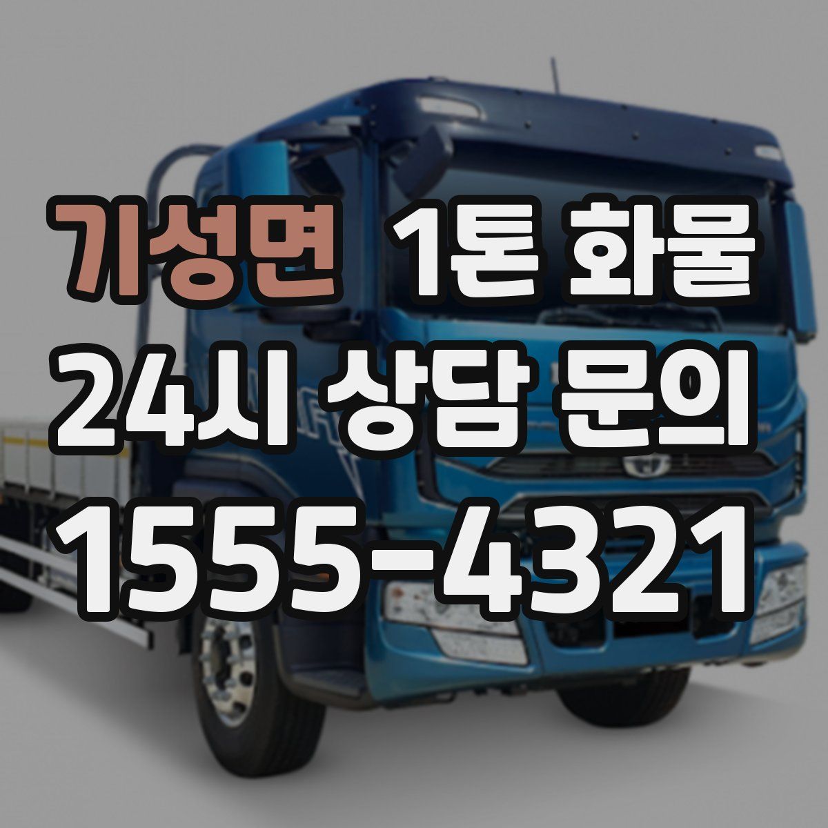 기성면 1톤 화물