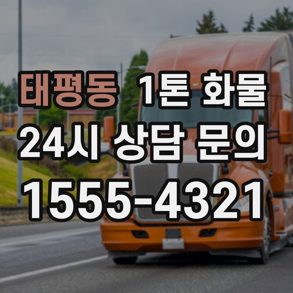태평동 1톤 화물