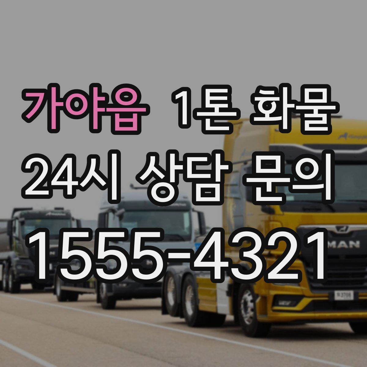 가야읍 1톤 화물