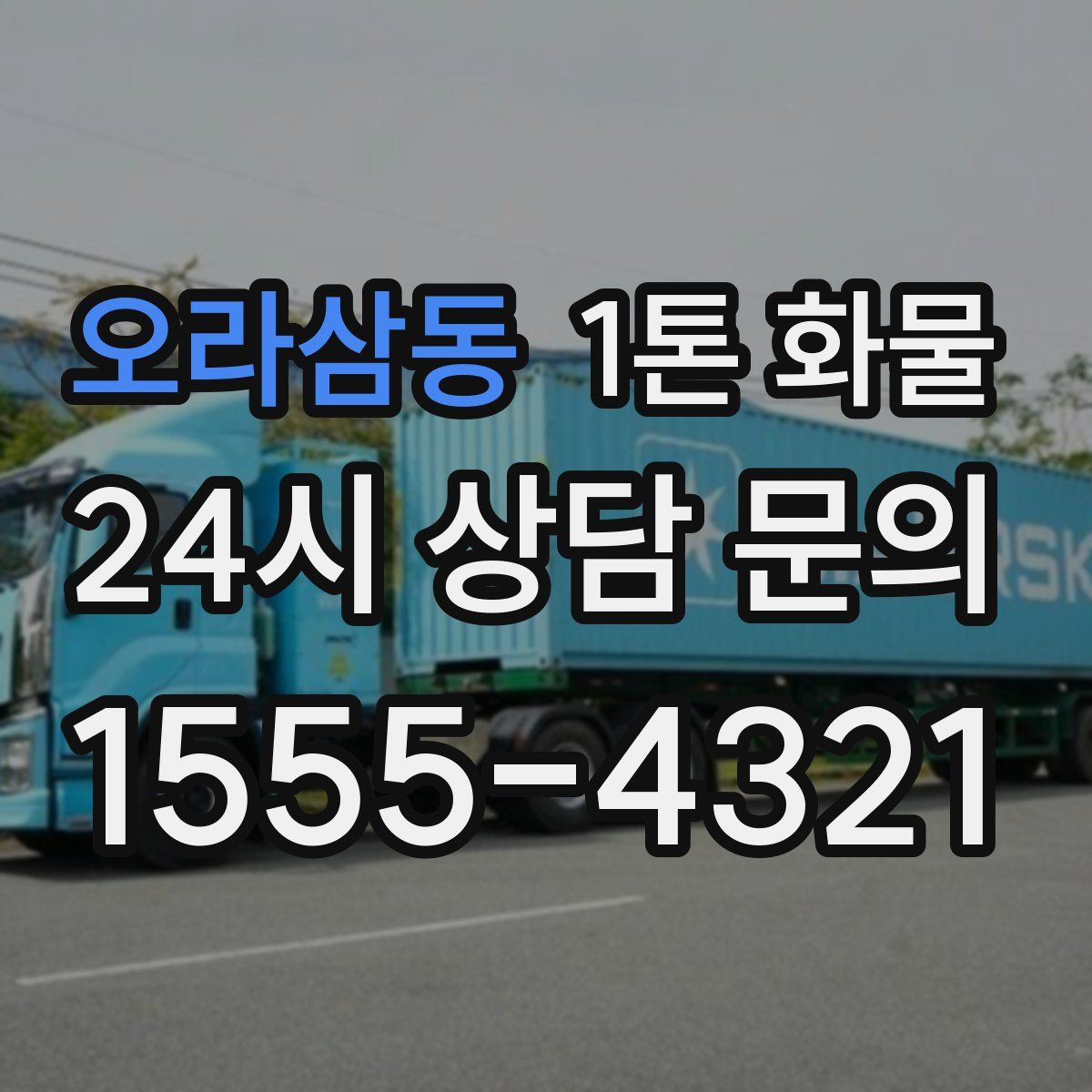 오라삼동 1톤 화물