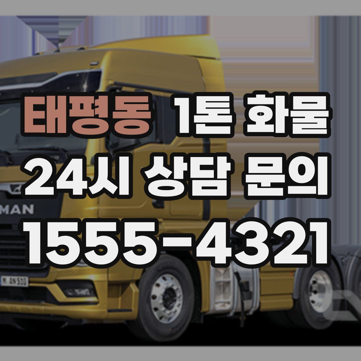 태평동 1톤 화물