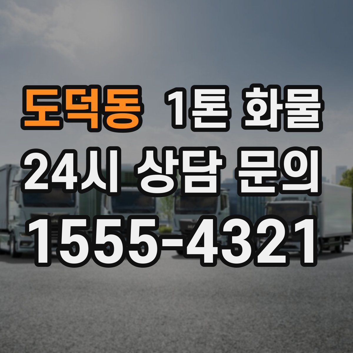 도덕동 1톤 화물