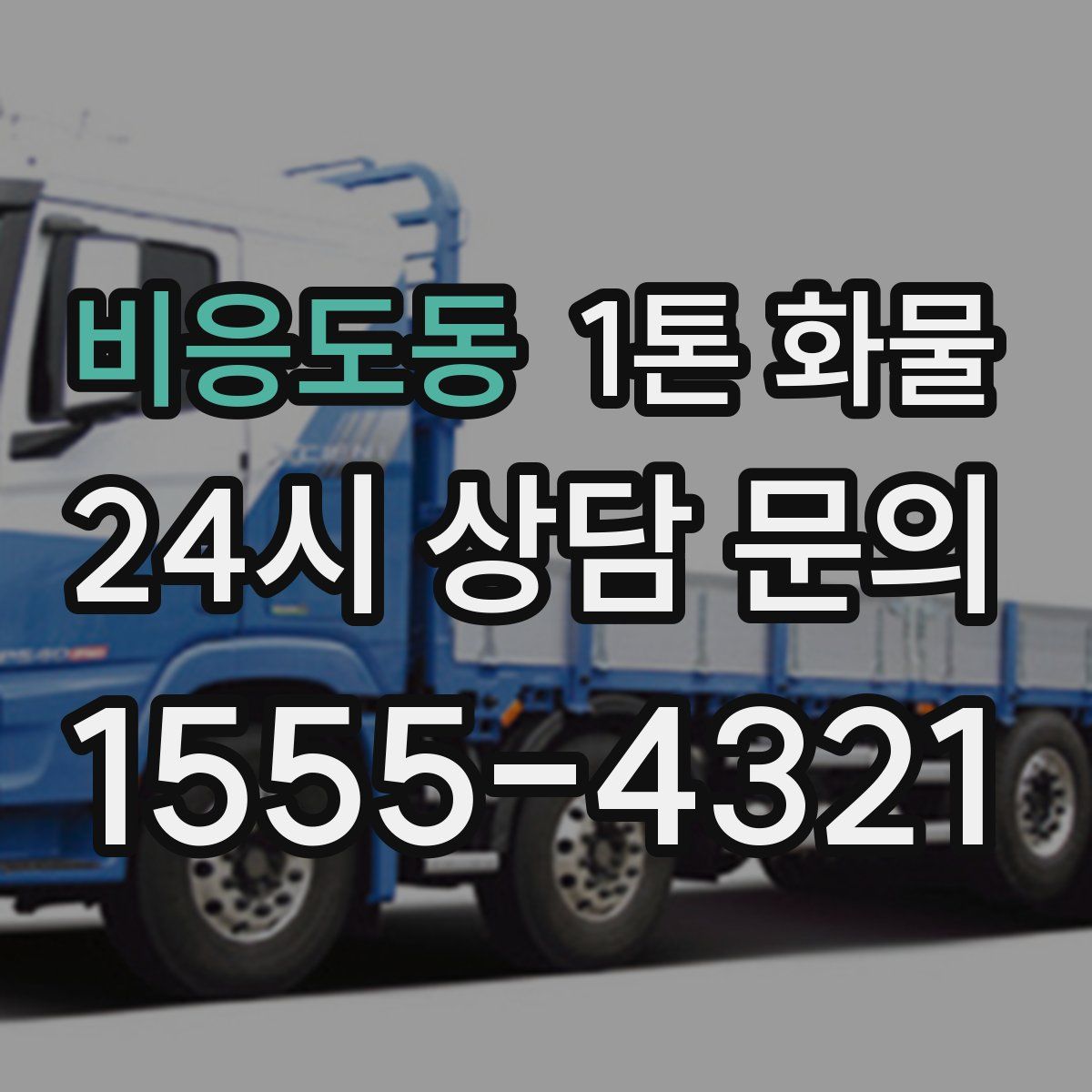 비응도동 1톤 화물