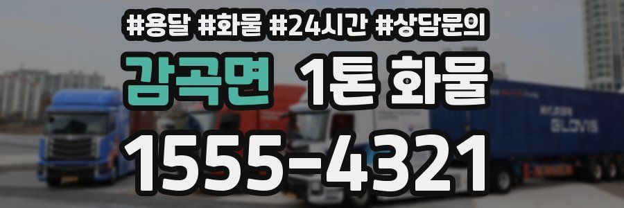 감곡면 1톤 화물