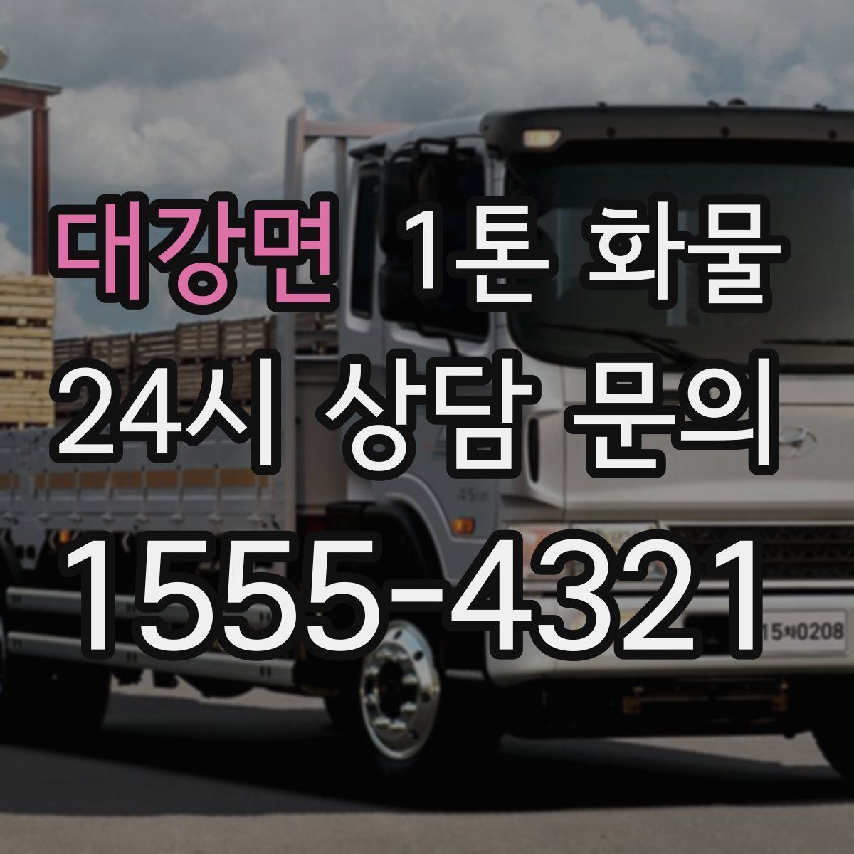 대강면 1톤 화물