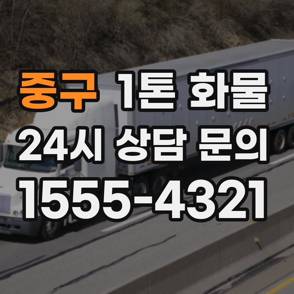 중구 1톤 화물