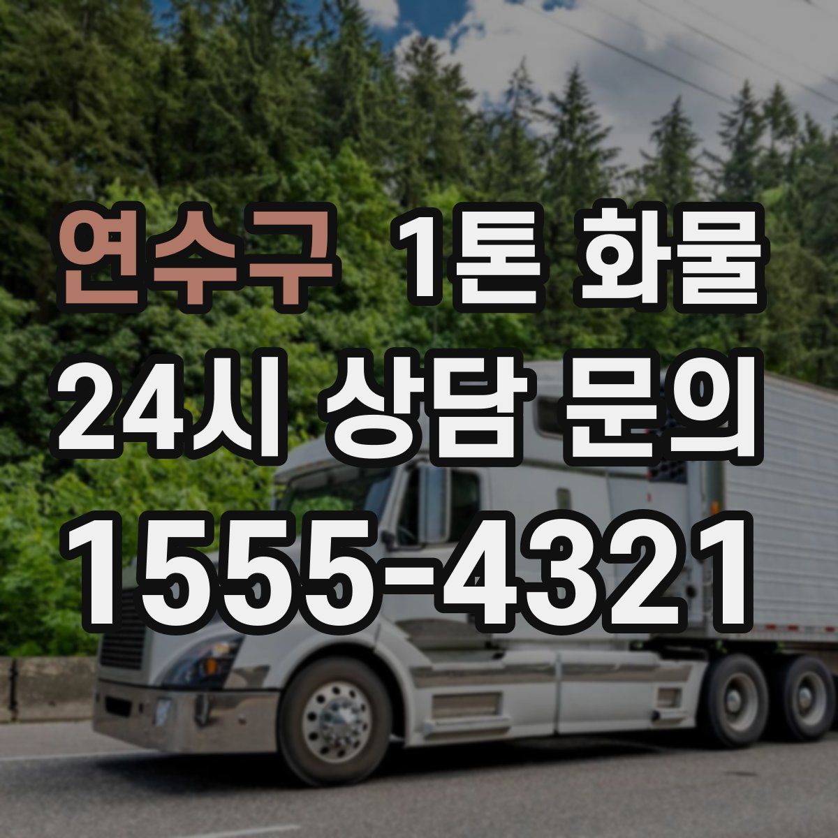 연수구 1톤 화물
