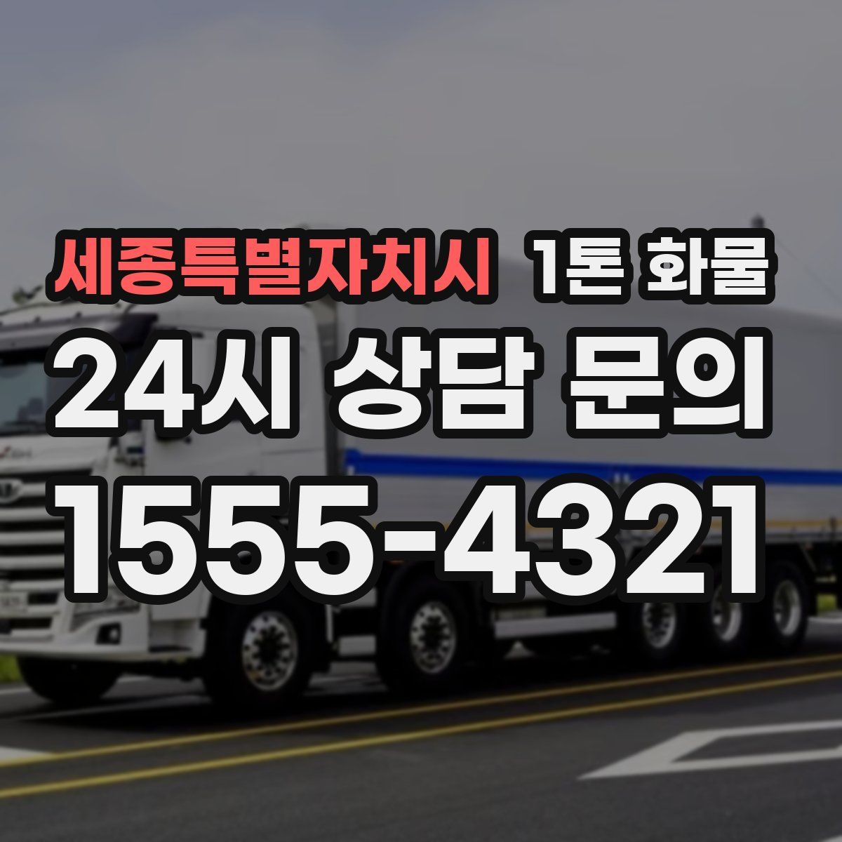 세종특별자치시 1톤 화물
