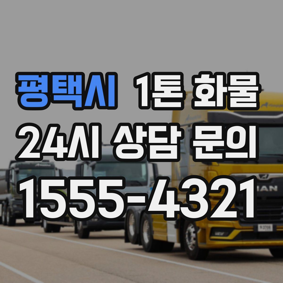 평택시 1톤 화물