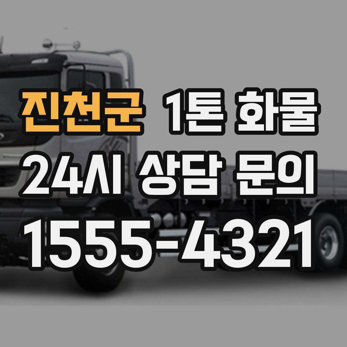 진천군 1톤 화물