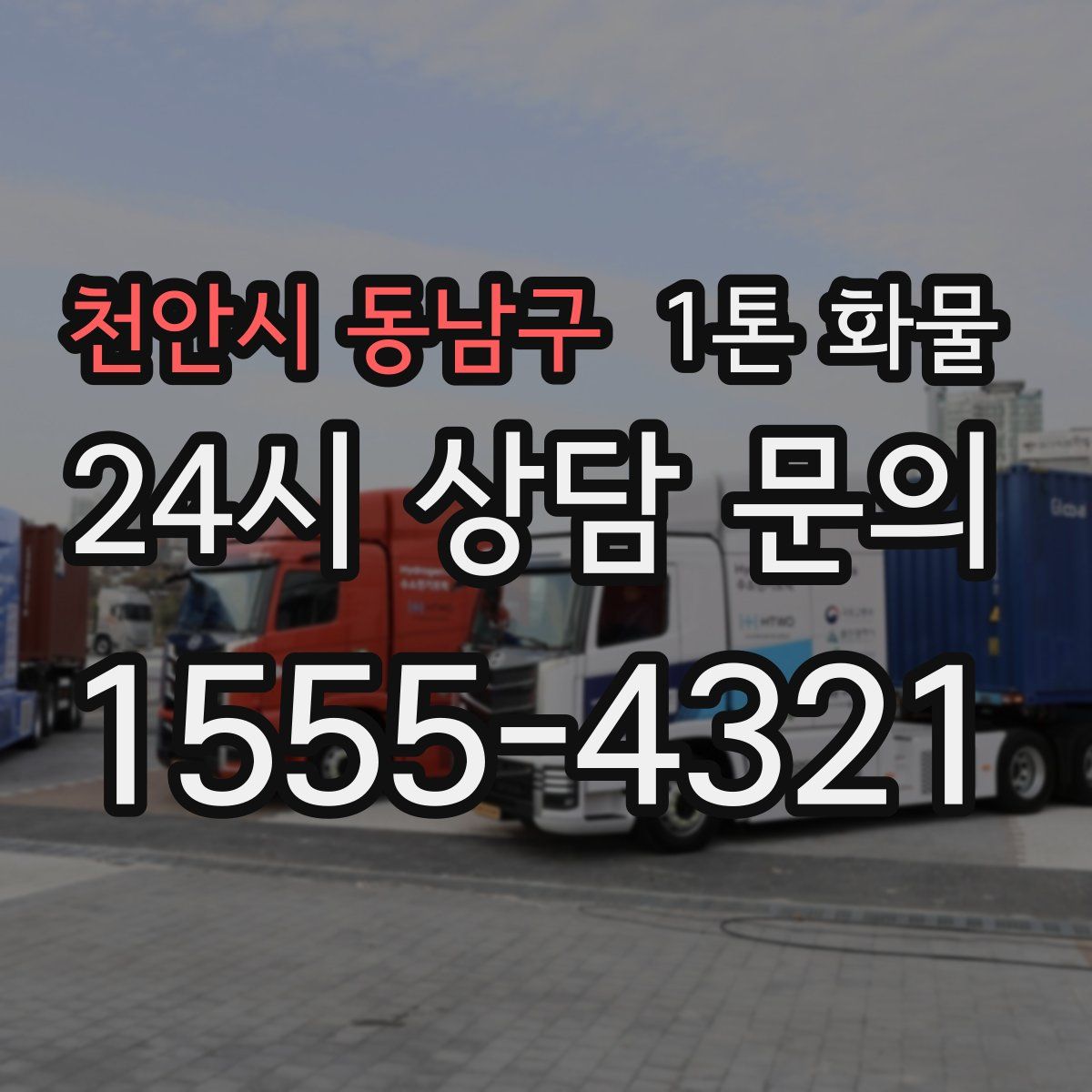 천안시 동남구 1톤 화물