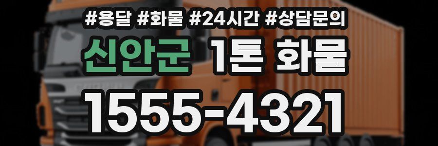 신안군 1톤 화물